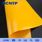 1000D Yellow Vinyl PVC Coated Tarpaulin Fabric For Trailer Curtain Truck Cover